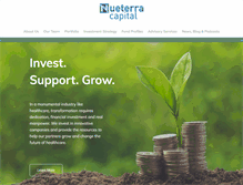 Tablet Screenshot of nueterra.com